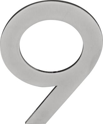 Formani Square LSQHN250 huisnummer - mat RVS