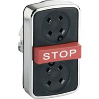 Schneider Electric ZB4BA791 ZB4BA791 Terugstelbaar (Ø) 22 mm STOP Chroom 1 stuk(s) - thumbnail