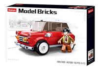 Sluban Car Red bouwstenen set - thumbnail