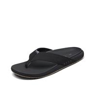 REEF The Raglan Slipper Heren Black/Gum 8 - thumbnail