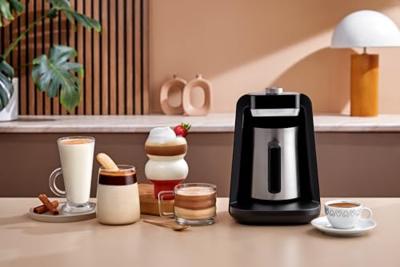 arzum ESPRESSOKANNE mit MILCHAUFSCHÄUMER Koffiezetapparaat Brons Capaciteit koppen: 5