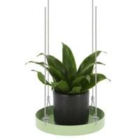 Esschert Design plantenblad hangend rond s groen - thumbnail