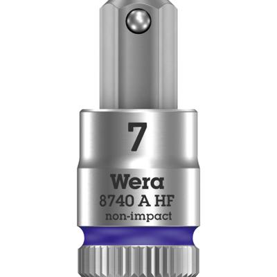 Wera 8740 A 05003341001 Inbus Dopsleutel-bitinzet 7 mm 1/4 (6.3 mm)