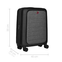 Wenger Syntry Carry-On Case Laptoptrolley Geschikt voor max. (laptop): 35,8 cm (14,1) Zwart/grijs - thumbnail