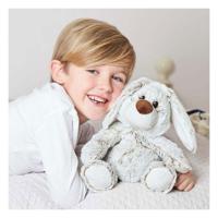 Warmies magnetronknuffel Bunny Snowy - thumbnail