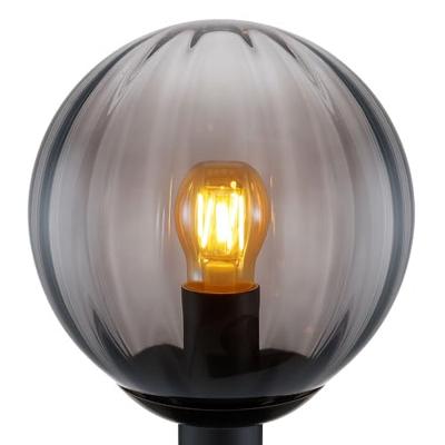 Globo TafellampDallerta zwart met smoke glas - 15216T