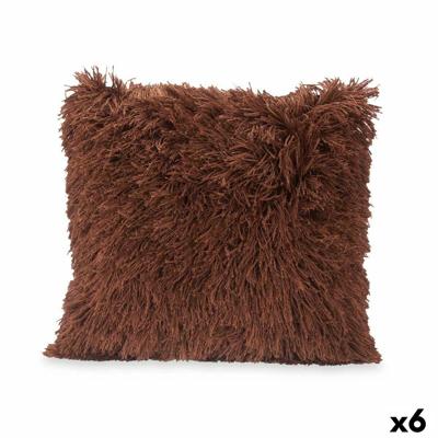 Kussen Bruin Katoen Polyester 45 x 2 x 45 cm (6 Stuks)