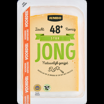 Jumbo Kaas Jong 48+ Stuk Voordeelverpakking 960 g