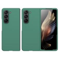 Lunso - Samsung Galaxy Z Fold5 - Backcover hoes - Groen - thumbnail