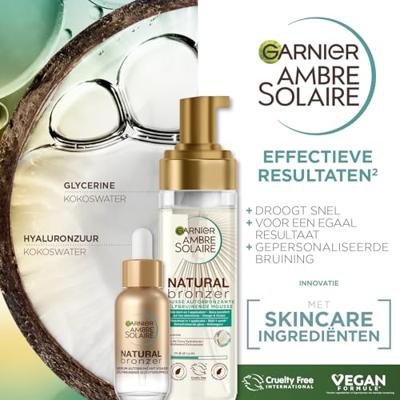Garnier Ambre Solaire Natural Bronzer Mousse Medium - thumbnail