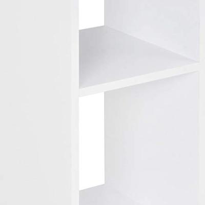 Bartafel 60x60x110 cm wit en antracietgrijs