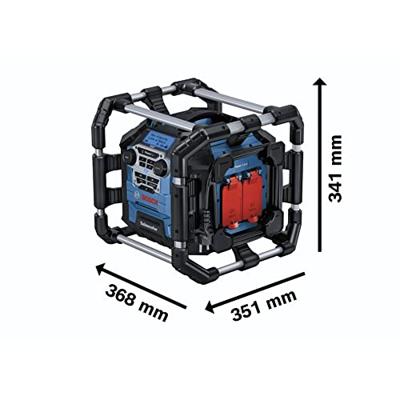 Bosch Blauw GPB 18V-5 SC | Bouwradio | met batterijen (AA), in doos, zonder accu&apos;s en lader - 06014A4100