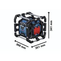 Bosch Blauw GPB 18V-5 SC | Bouwradio | met batterijen (AA), in doos, zonder accu&apos;s en lader - 06014A4100 - thumbnail