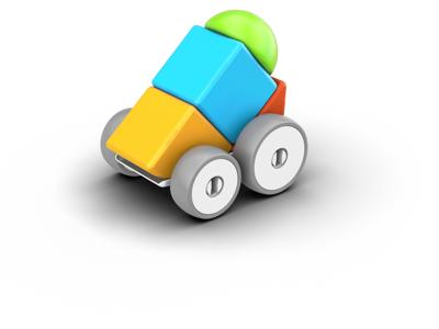 Bouwspel Geomag Magicube 308