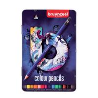 Bruynzeel blik 12 kleurpotloden BZL - thumbnail