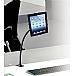 CTA PAD-GCM schroefhouder voor Apple iPad en tablet 24,7-25,7 cm (9,7-10,1 inch) zwart - thumbnail