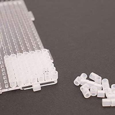 Vaessen Creative • strijkkralen doorzichtig wit 1100st.