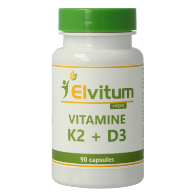 Elvitum Vitamine K2 D3 Vegicaps Elvitum Vitamine K2 D3 Vegicaps