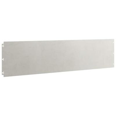 Gazonranden 10 st 25x103 cm roestvrij staal