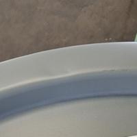 SVJ Bijzettafel Rond - 47 x 47 x 51 cm - Metaal - Lichtgrijs - thumbnail