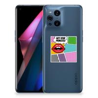 OPPO Find X3 | X3 Pro | Sillicone Back Cover | Popart Princess - thumbnail