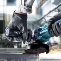 Makita GA023GZ Accu haakse slijper 125mm XGT 40V Max Basic Body - thumbnail