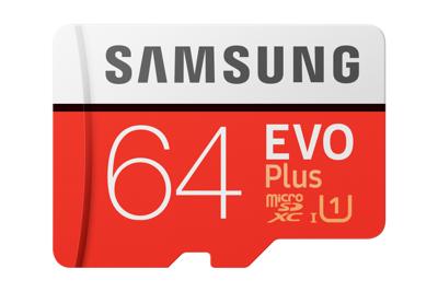 Samsung microSDXC geheugenkaart EVO Plus - 64GB