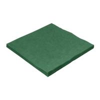 Servet Groen 2-laags 33x 33cm (100 stuks) - thumbnail