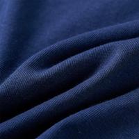 Kindershirt met lange mouwen paddenstoelenprint 140 marineblauw - thumbnail