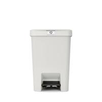 Brabantia stepup pedaalemmer 25 liter light grey - thumbnail