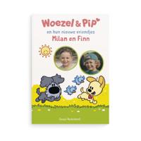 Boek met naam en foto - Woezel & Pip - Vriendjes - XL boek (Softcover) - thumbnail