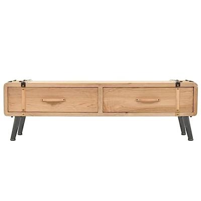 VidaXL Tv-meubel 120x33x35 cm massief vurenhout VidaXL Tv-meubel 120x33x35 cm massief vurenhout