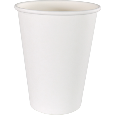 Koffiebeker | Karton + PE | 400ml | 12oz | 110mm | wit | 1000 stuks