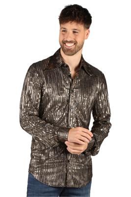 Blouse Disco King goud
