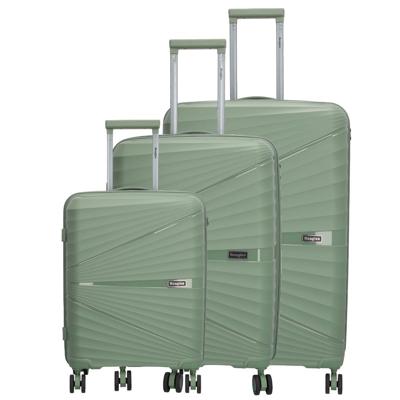 Beagles Travel 3 delige Kofferset Hardcase-Green