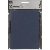 Creativ Company Envelop blauw, 11,5x15cm, 10st. - thumbnail