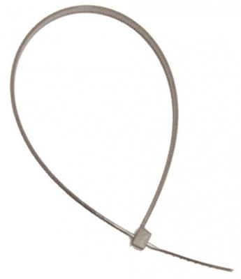 Kabelbinders 20,3cm x 2,5mm zilver (100st)