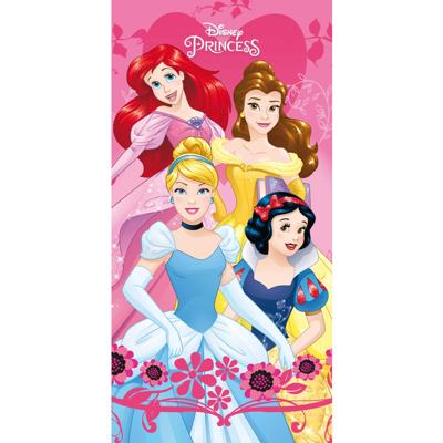 Disney Princess strandlaken 70 x 140 cm Roze