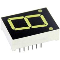 TRU COMPONENTS 7-segments-display Blauw 10.16 mm 3.2 V Aantal cijfers: 1 TRU-7S1-40BAG - thumbnail