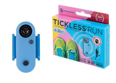 Tickless Run Blue Tick Repeller voor mensen