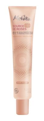 Melvita Source De Roses BB 6 in 1 Perfecting Care Cream Org. Dorée 40 ml - thumbnail