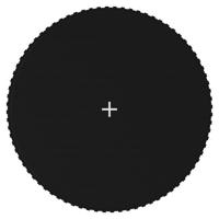 Springmat voor 14 feet/4,27 m ronde trampoline stof zwart - thumbnail