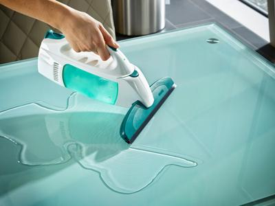 Leifheit 51016 dry & clean raamzuiger met steel + smalle zuigmond en inwasser