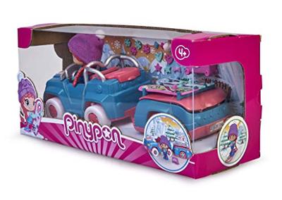 Famosa Pinypon - ski jeep met trailer en figuurtje Famosa Pinypon - ski jeep met trailer en figuurtje
