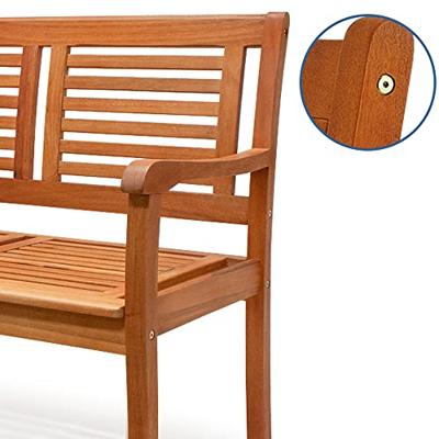 Tuinbank Eucalyptushout FSC-gecertificeerd 153x90x60cm