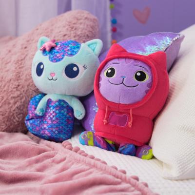 Gabby's Dollhouse Knuffel Meerminkat 25 cm