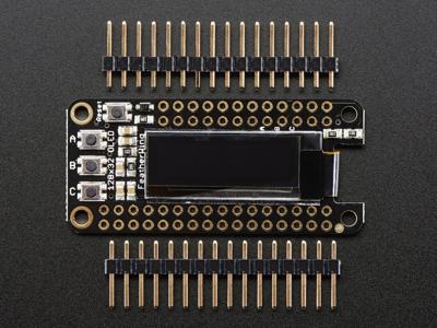 FeatherWing OLED - 128x32 OLED Add-on Voor Alle Veren Boards