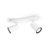 Philips SpotlampPaisley 2-lichts wit - 5057231PN - thumbnail