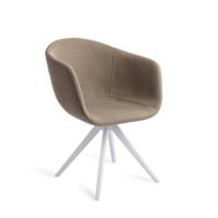 Jesper Home Eetkamerstoel 'Yuni- Mochachacha, Turn White, kleur - thumbnail