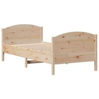 Bedframe zonder matras massief grenenhout 180x200 cm - thumbnail